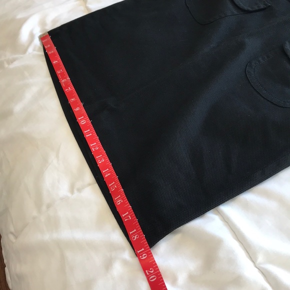 Ann Taylor Loft Black Cotton Blend Skirt Size 2 - Picture 10 of 10
